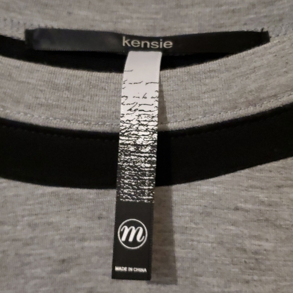 Kensie Grey top - Picture 3 of 4